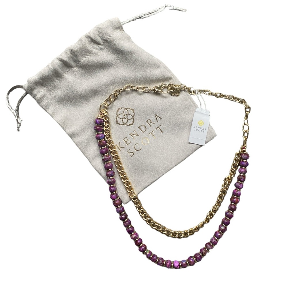 Kendra Scott- Rebecca Gold Multi Strand Necklace